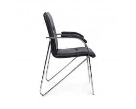 Стул Самба с мягкими подлокотниками SMB-01H Хром гальв. images