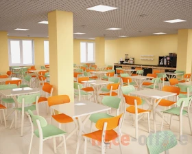 Стул Точка Роста SHT-S85 пластик, Черный/Красный/Черный images