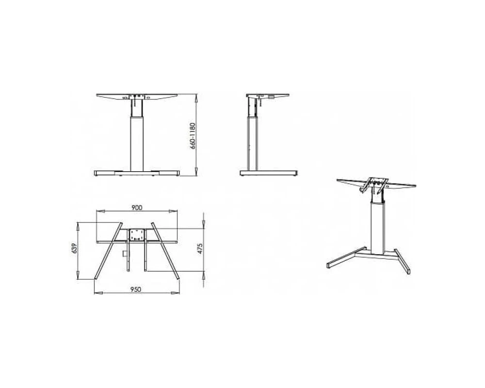 Стол Ergostol Uno A