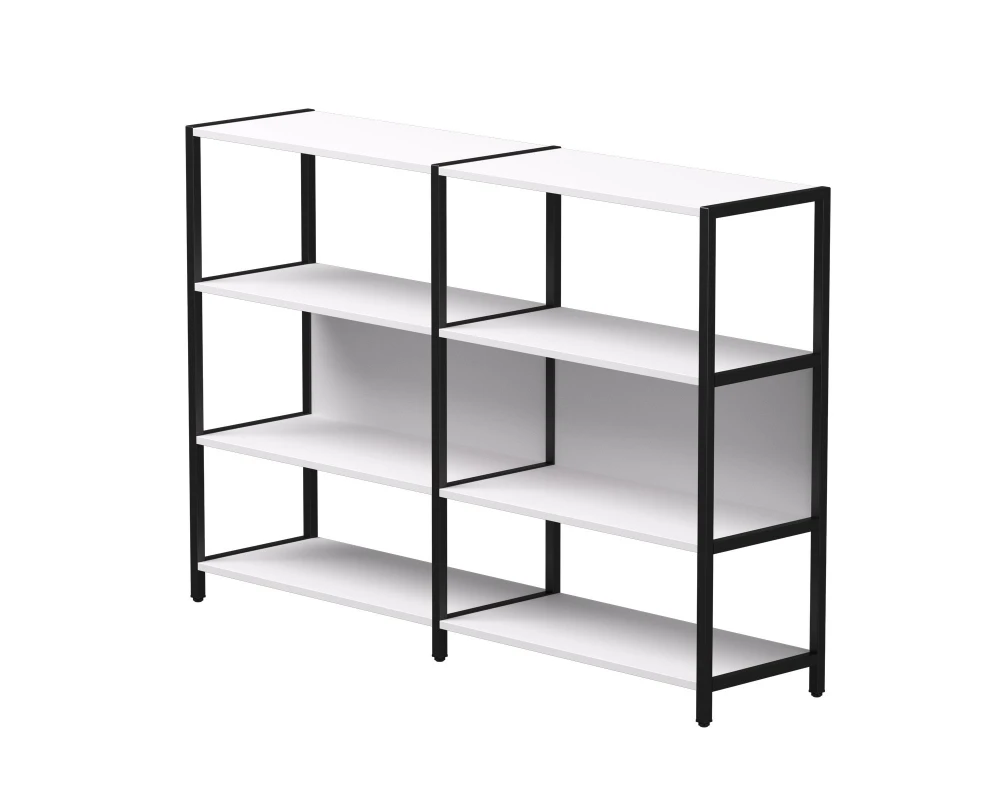 Набор стеллажных систем №1 1635x385x1120 Everprof ЭВО / EVO Белый/Черный