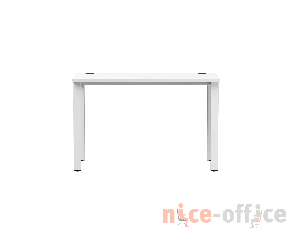 Стол прямой на металлокаркасе 1180х670х755 мм Everprof ЭВО / EVO Белый/Белый