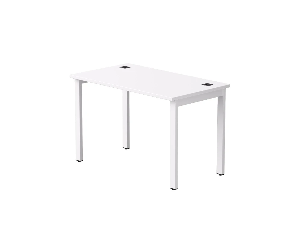 Стол прямой на металлокаркасе 1180х670х755 мм Everprof ЭВО / EVO Белый/Белый