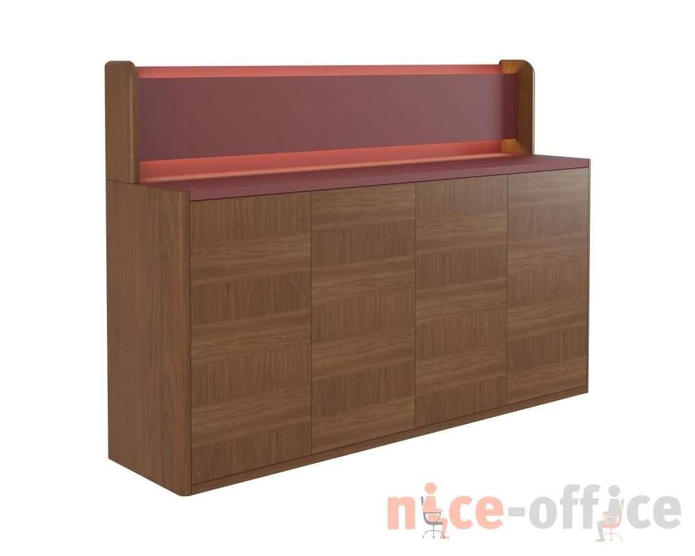 Греденция кожа 1920х500х1340 Artdeco
