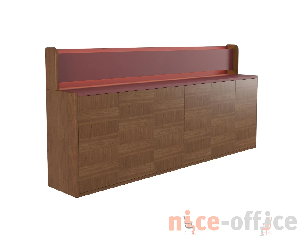 Греденция кожа 2850х500х1340 Artdeco