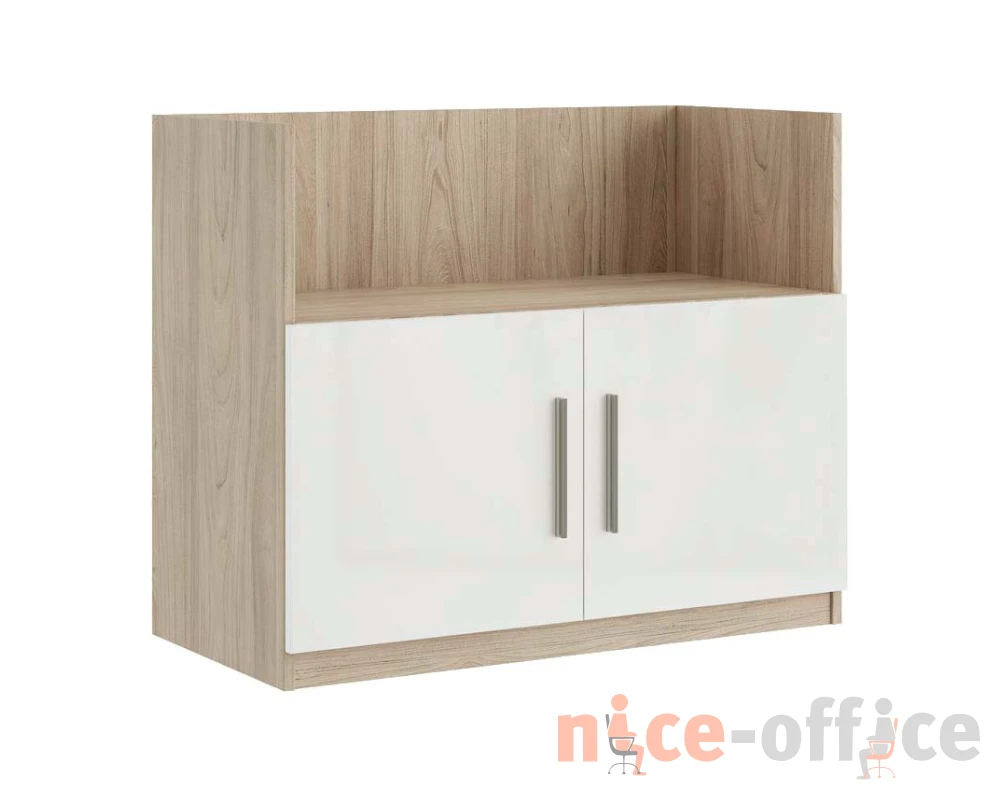 Креденция с нишей 90x45x74,2 Асти П / Asti P Вяз/Белый