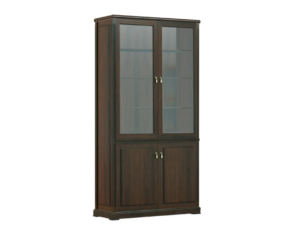 Шкаф для бумаг двухстворчатый Министри / Ministry Орех южный