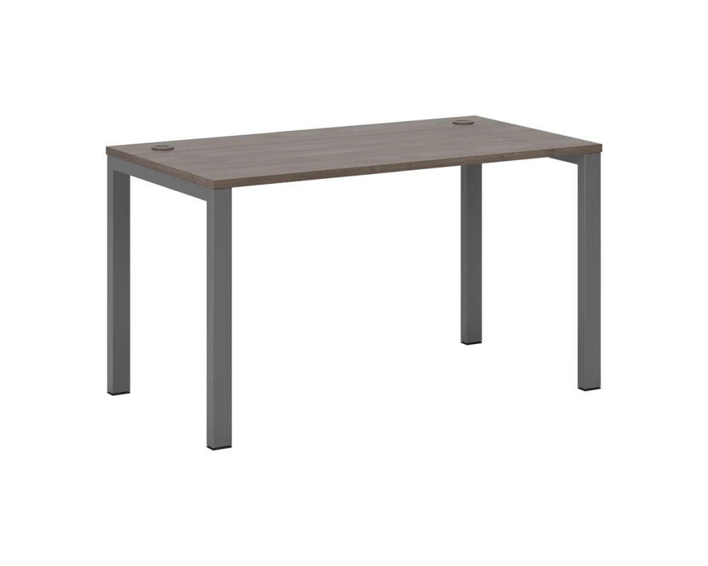 Стол письменный на металлоопорах 135Нью Лайн / New Line Дуб Шамони темный