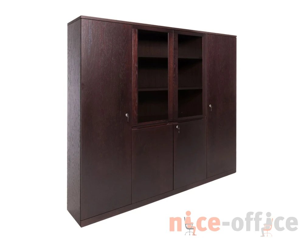 Шкафная композиция с гардеробом 203x45,4x199,5 Lago/Mare/Riviera Дуб ферро