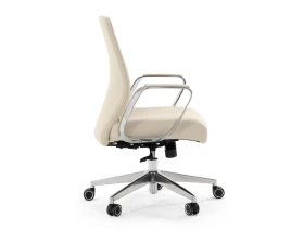 Кресло LINE/B Натуральная кожа, Бежевый images