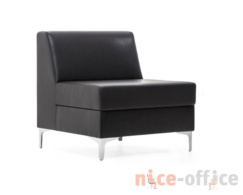 Кресло Neo Экокожа, Черный