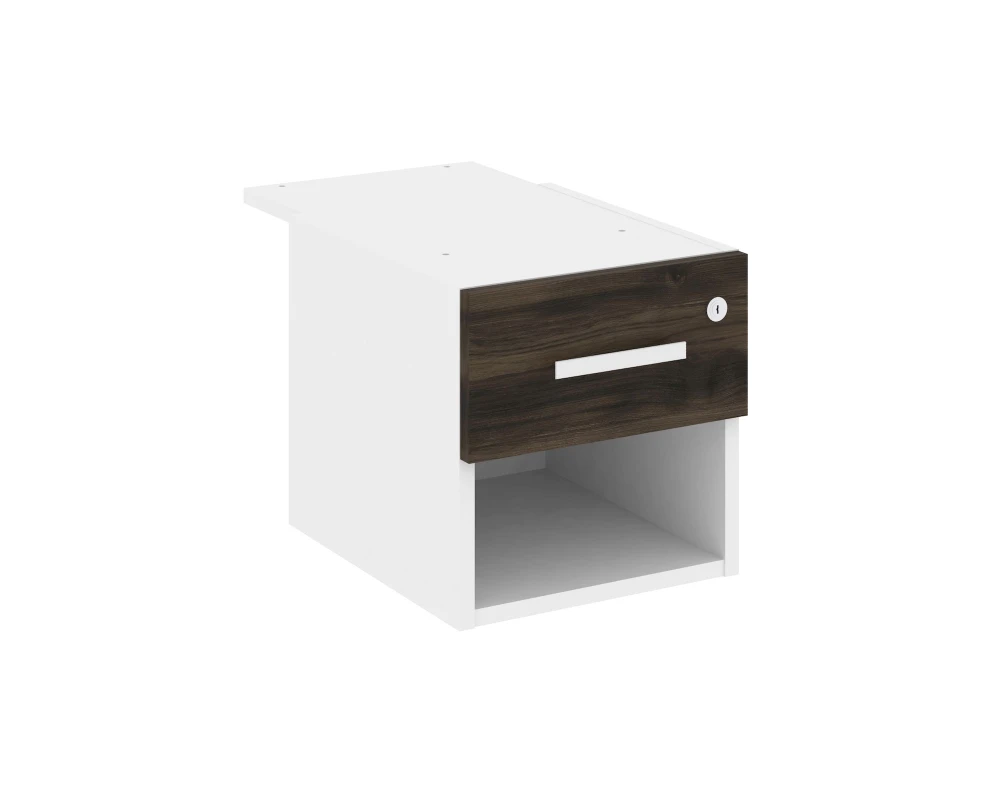 Тумба с открытой нишей и 1 ящ. CN.PT-005 W 347x573x336 Концепт / Concept