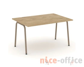 Стол переговорный на круглой трубе 138x98x75 Эстетика / Estetica images