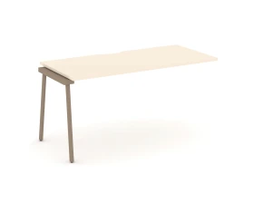 Наборный элемент рабочей станциии с вырезом на плоскоовальной трубе 158x73x75 Эстетика / Estetica images