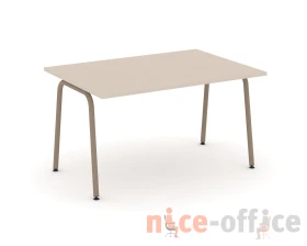 Стол переговорный на круглой трубе 138x98x75 Эстетика / Estetica images