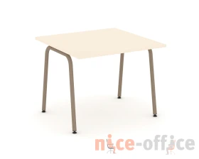 Стол переговорный на круглой трубе 98x98x75 Эстетика / Estetica images
