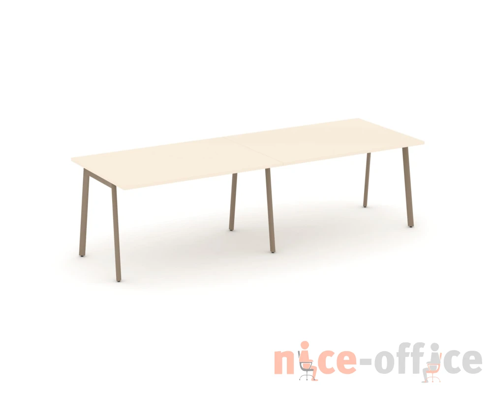 Стол переговорный на плоскоовальной трубе 276x98x75 Эстетика / Estetica