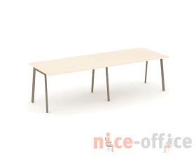 Стол переговорный на плоскоовальной трубе 276x98x75 Эстетика / Estetica images