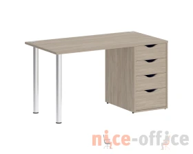 Стол письменный L=1380мм VR.SP-3-138.4 Хоум Офис / Home Office images