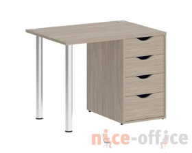 Стол письменный L=980мм VR.SP-3-98.4 Хоум Офис / Home Office images
