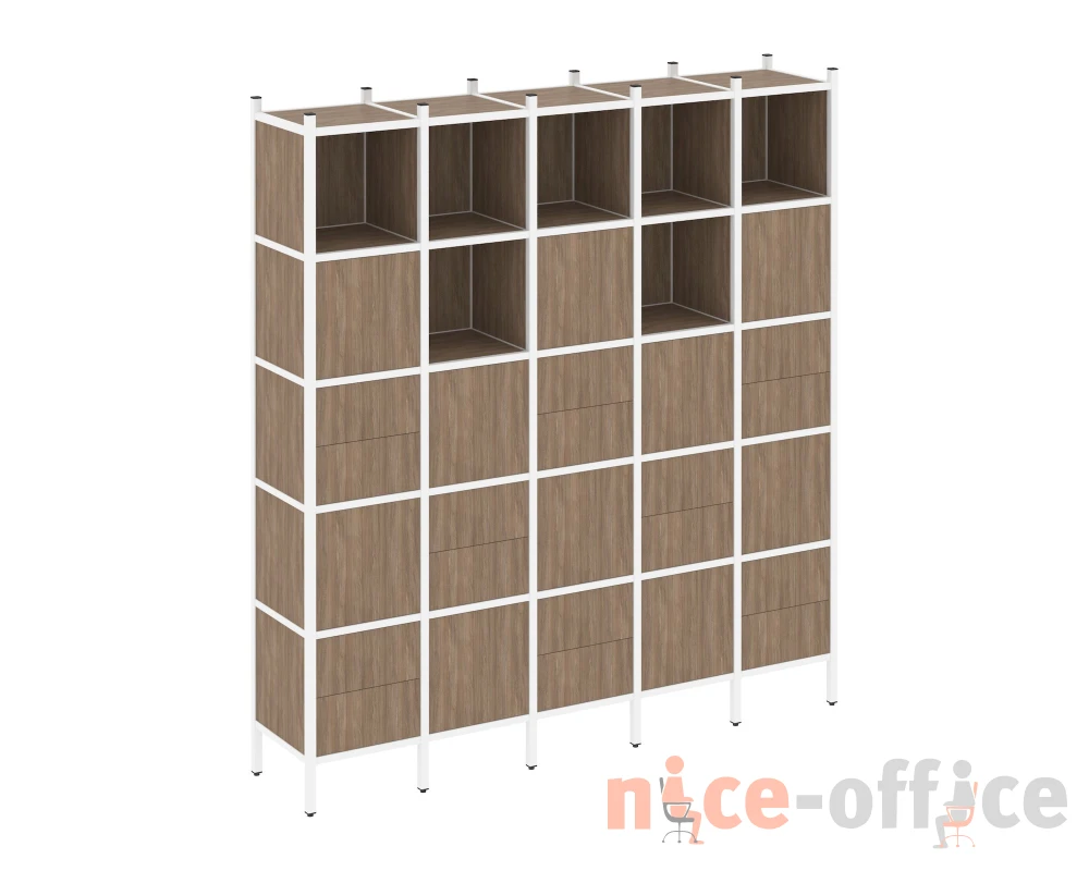 Прямой стеллаж L-10 2110x446x2280 Лофт / Loft