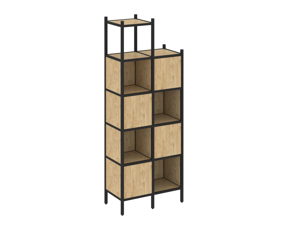 Прямой стеллаж L-20 862x446x2280 Лофт / Loft