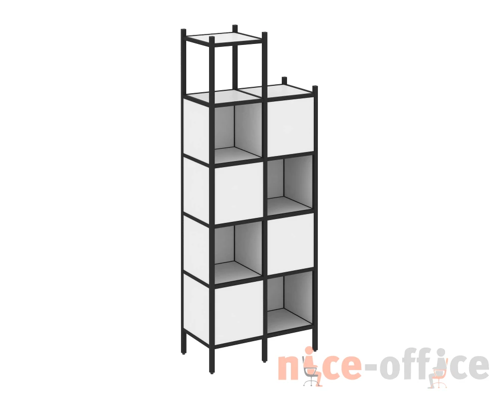 Прямой стеллаж L-20 862x446x2280 Лофт / Loft