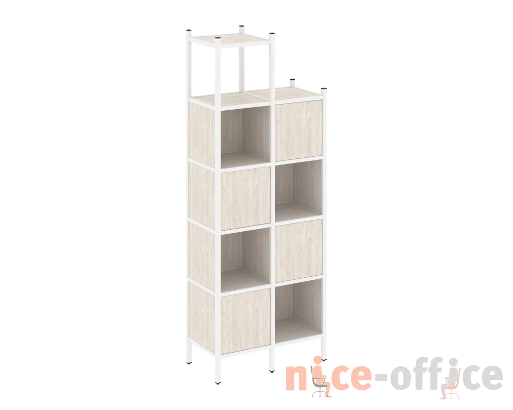 Прямой стеллаж L-20 862x446x2280 Лофт / Loft