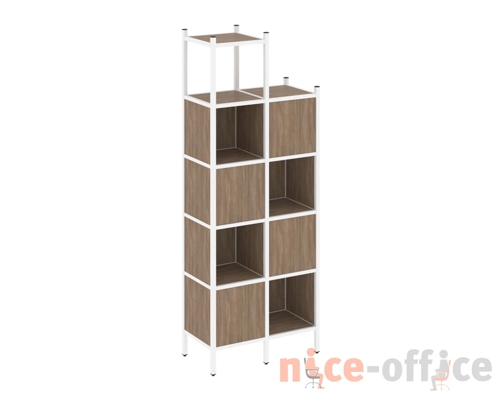 Прямой стеллаж L-20 862x446x2280 Лофт / Loft
