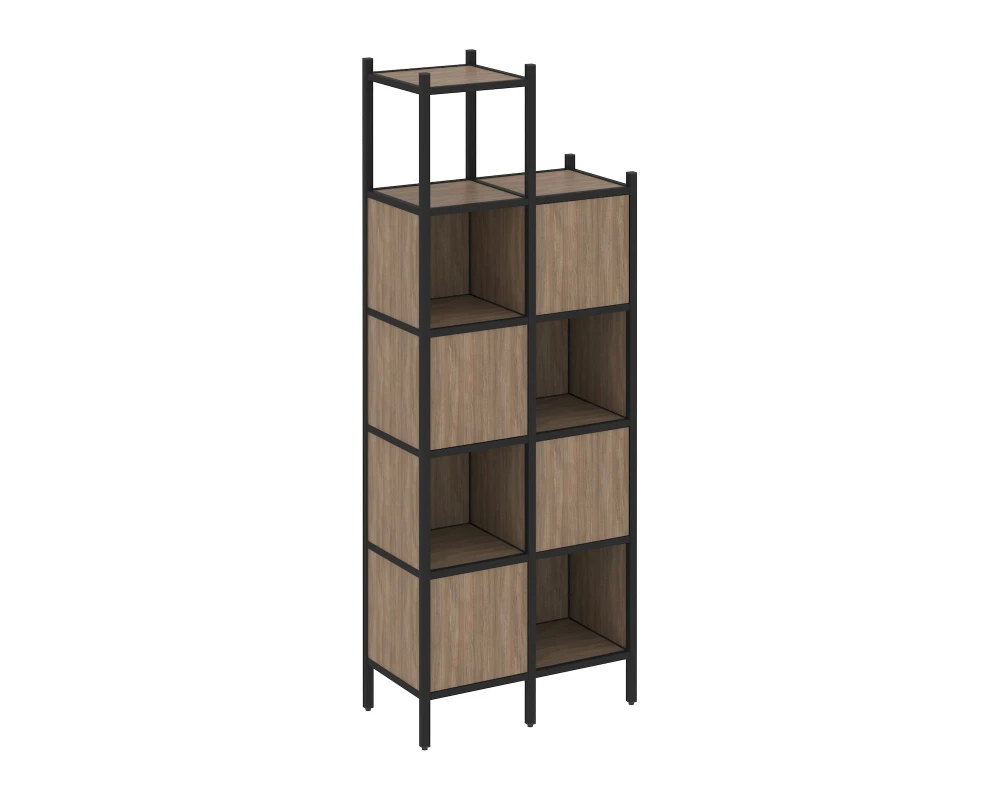 Прямой стеллаж L-20 862x446x2280 Лофт / Loft