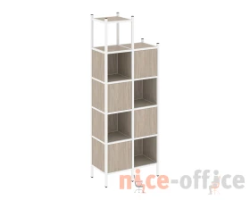 Прямой стеллаж L-20 862x446x2280 Лофт / Loft images