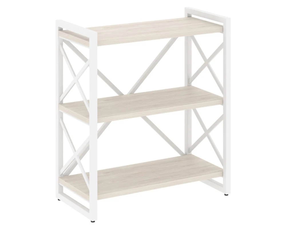 Стеллаж на регулируемых опорах - 3 полки 800х400х910 Лофт / Loft