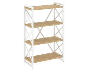 Стеллаж на регулируемых опорах - 4 полки 800х400х1280 Лофт / Loft images