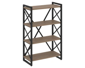 Стеллаж на регулируемых опорах - 4 полки 800х400х1280 Лофт / Loft images