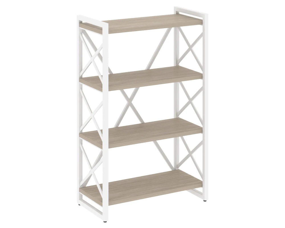 Стеллаж на регулируемых опорах - 4 полки 800х400х1280 Лофт / Loft