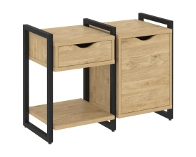 Тумба на регульруемых опорах наборная. Вариант №3 970х460х719 Лофт / Loft images