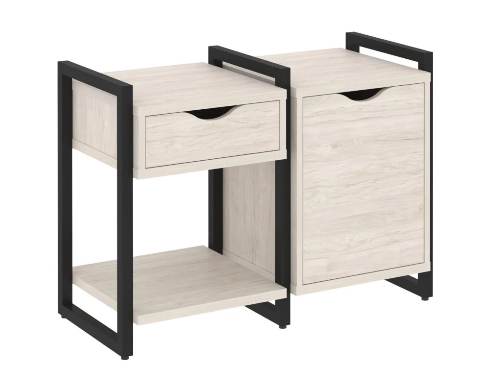 Тумба на регульруемых опорах наборная. Вариант №3 970х460х719 Лофт / Loft