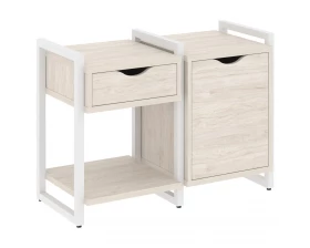 Тумба на регульруемых опорах наборная. Вариант №3 970х460х719 Лофт / Loft images