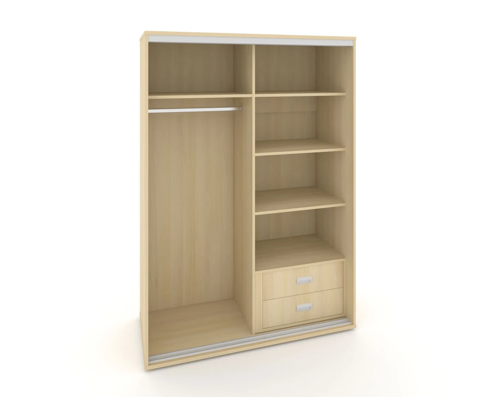 Комплект №1, 2-х секционного шкафа низкого L1300мм 1300x600x2006 Марис / Maris