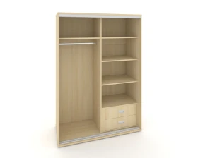 Комплект №1, 2-х секционного шкафа низкого L1300мм 1300x600x2006 Марис / Maris images