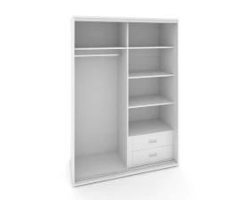 Комплект №1, 2-х секционного шкафа низкого L1400мм 1400x600x2006 Марис / Maris images