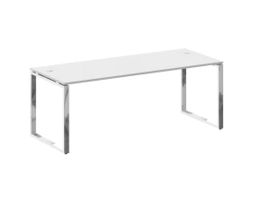 Стол рабочий руководителя на О-обр. м/к 2000x800x750 Метал Систем Директ / Metal System Direct images