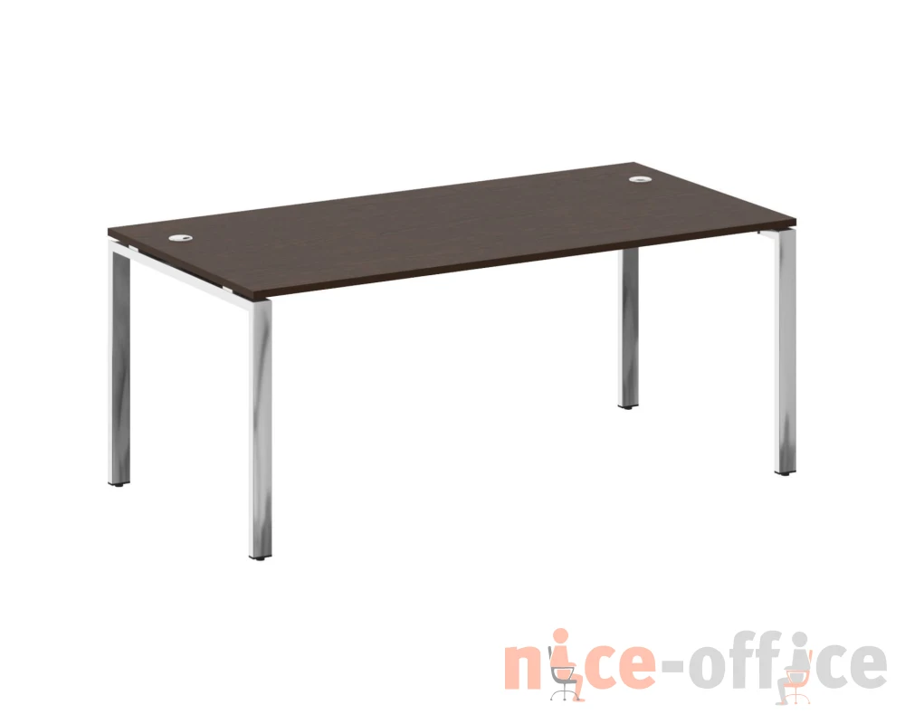 Стол рабочий руководителя на П-обр. м/к 1800x900x750 Метал Систем Директ / Metal System Direct