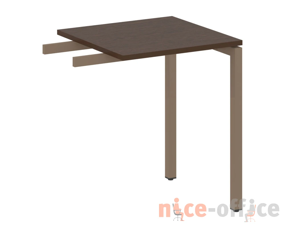 Приставной элемент на П-образном м/к 600x600x750 Метал Систем Куатро 4х4 / Metal System Quattro 4x4