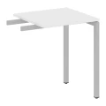Белый/Металл серый