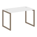 Белый/Металл мокко