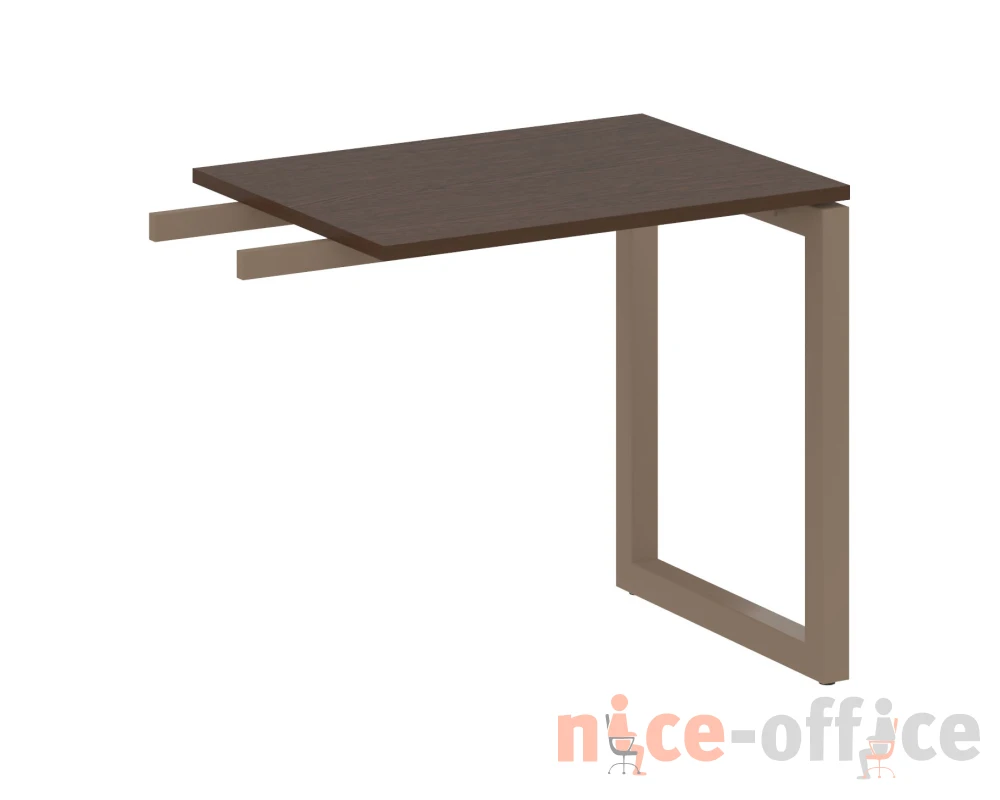 Приставной элемент на О-образном м/к 800x600x750 Метал Систем Куатро 5x5 / Metal System Quattro 5x5