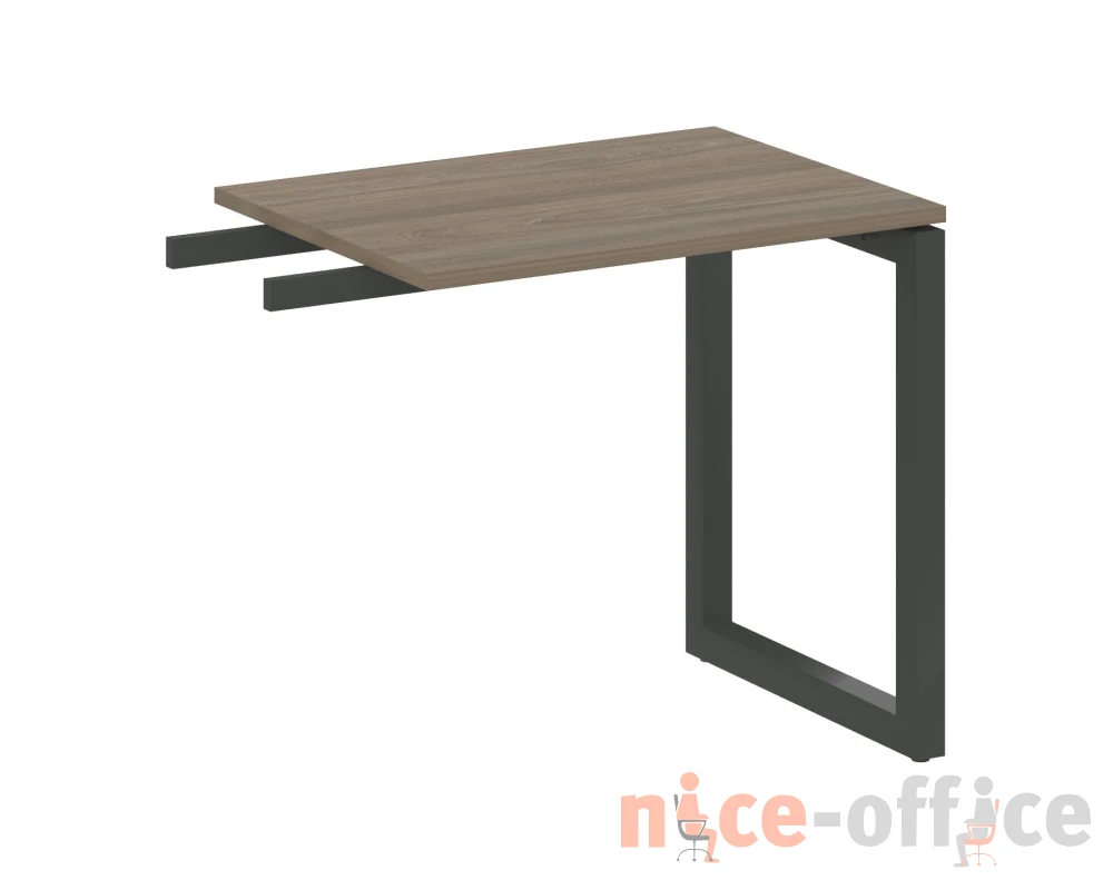 Приставной элемент на О-образном м/к 800x600x750 Метал Систем Куатро 5x5 / Metal System Quattro 5x5