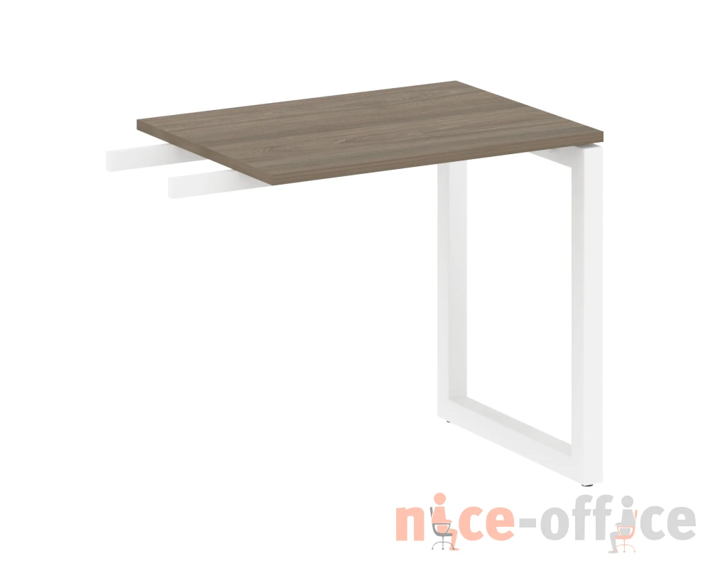 Приставной элемент на О-образном м/к 800x600x750 Метал Систем Куатро 5x5 / Metal System Quattro 5x5