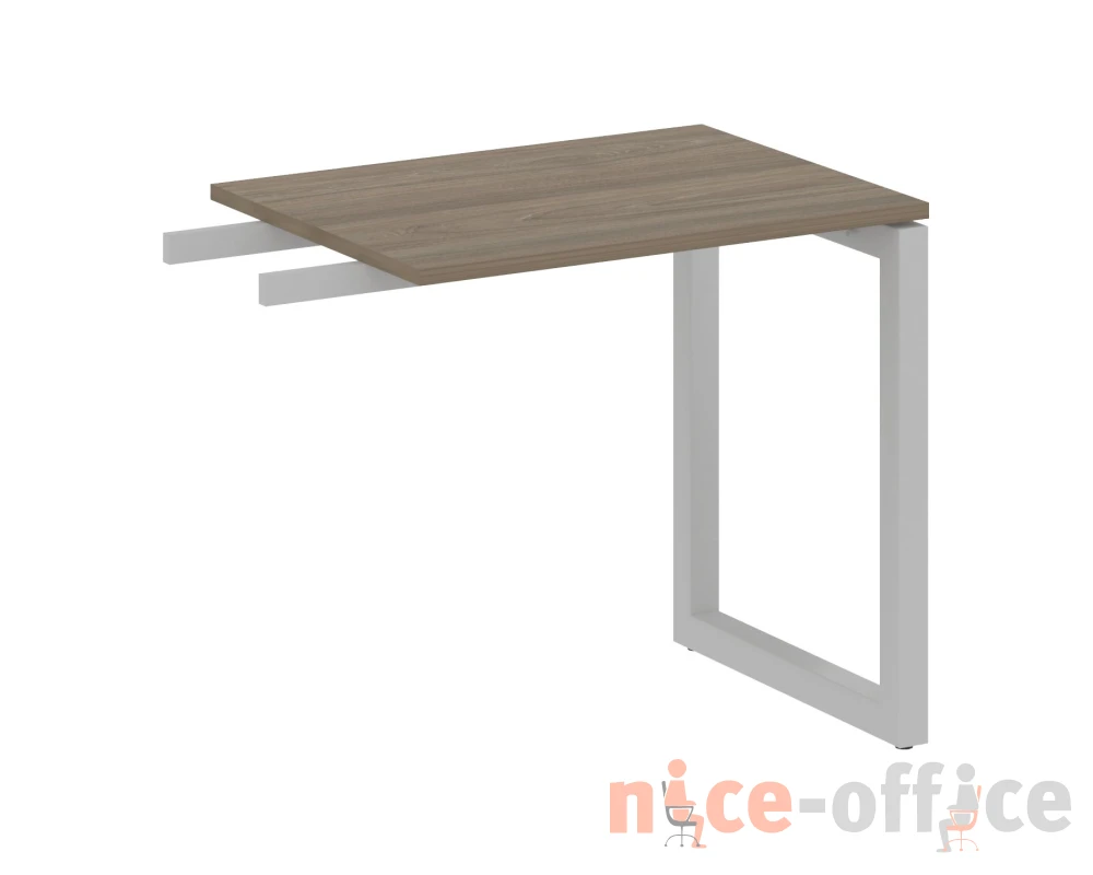 Приставной элемент на О-образном м/к 800x600x750 Метал Систем Куатро 5x5 / Metal System Quattro 5x5