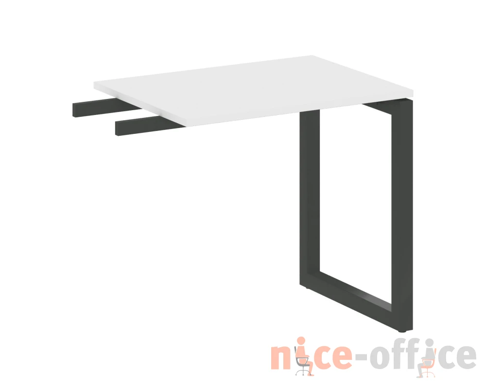 Приставной элемент на О-образном м/к 800x600x750 Метал Систем Куатро 5x5 / Metal System Quattro 5x5